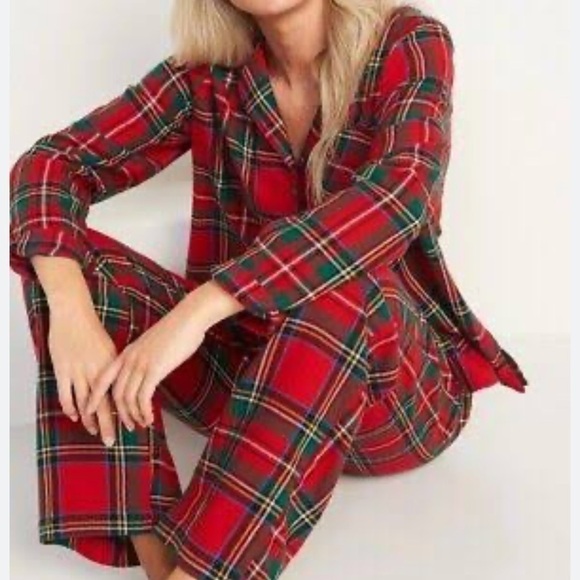 Old Navy Brushed Flannel Pajama Set - XXL Tall - Picture 1 of 6